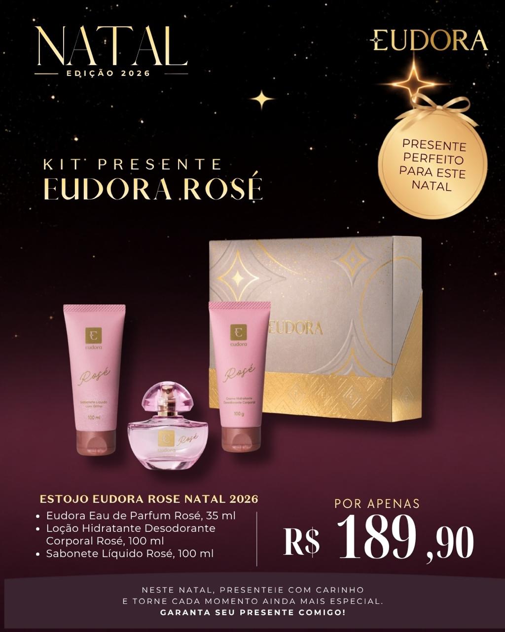 Kit Eudora Rosé Natal 2026
