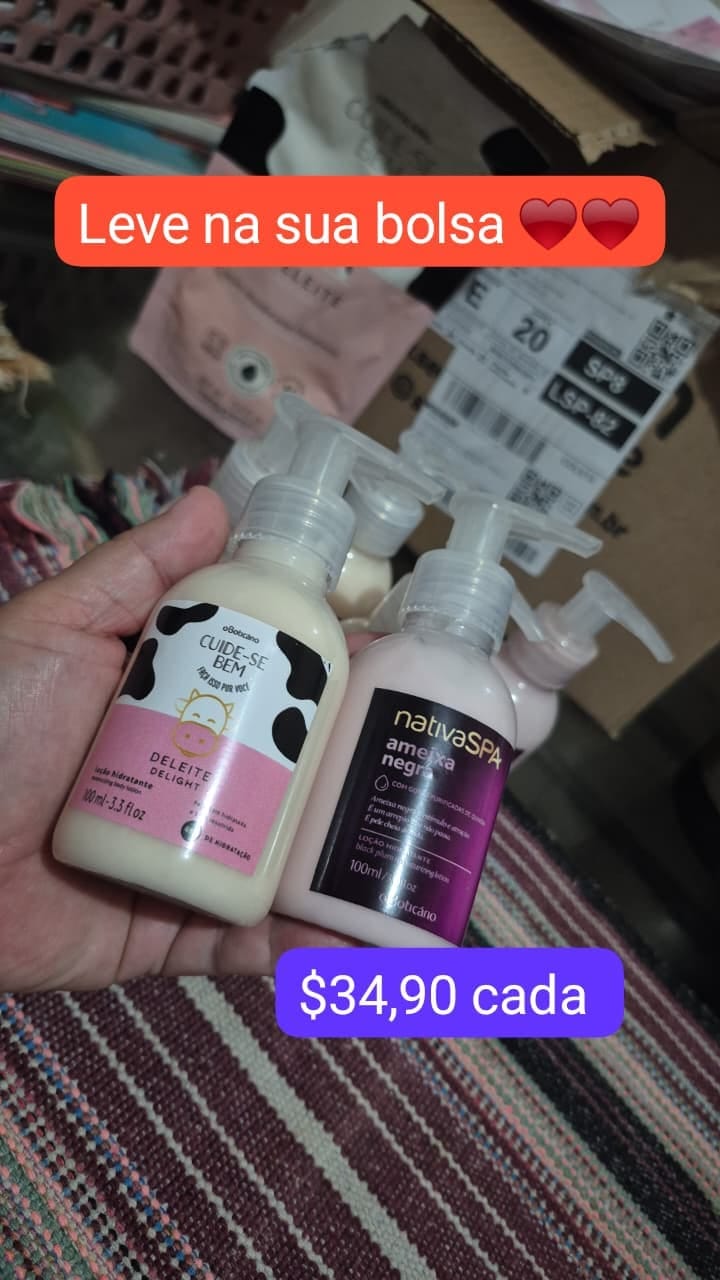 Loção de bolsa Cuide-se Bem Deleite 100 ml (unidade)