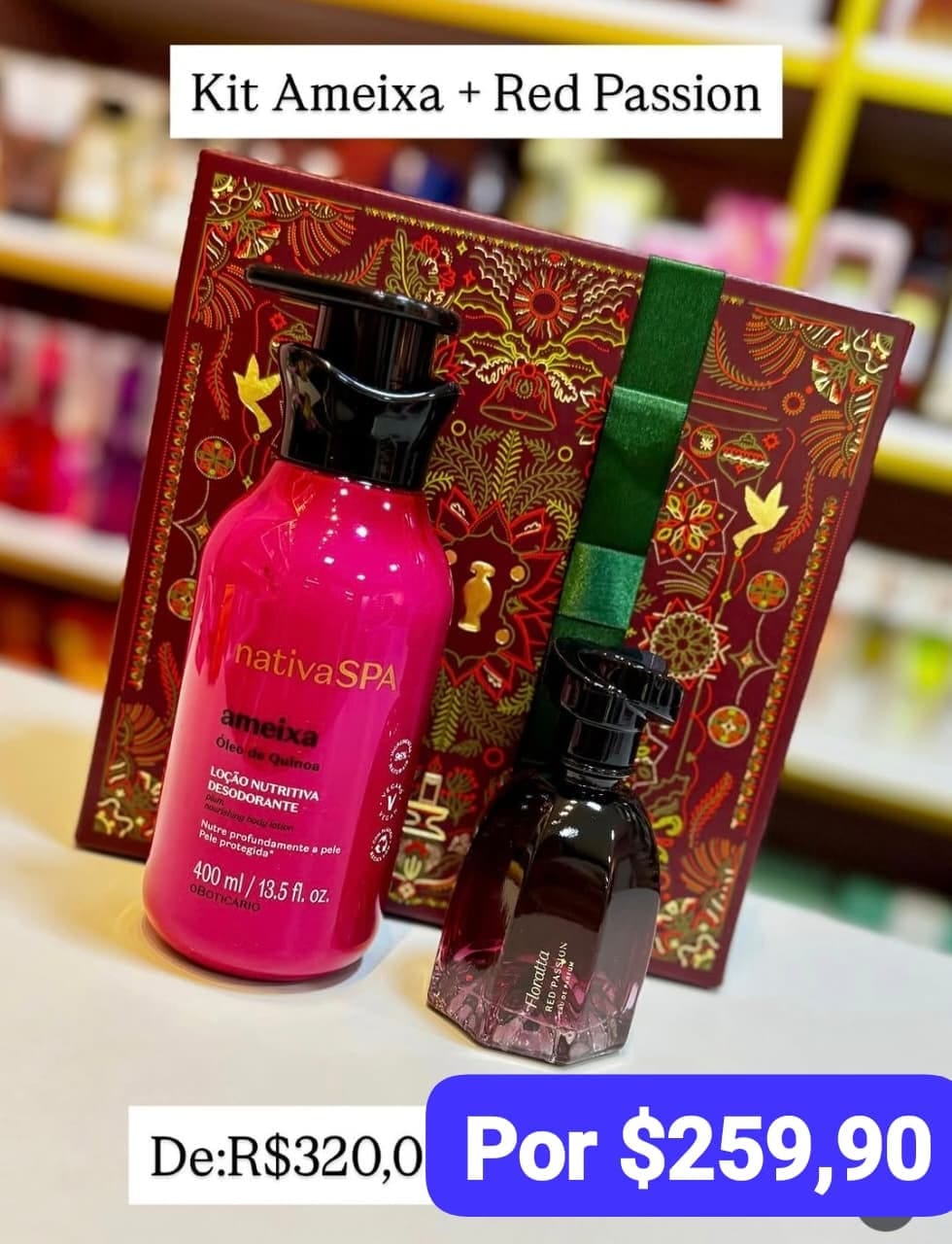 Kit Ameixa + Red Passion