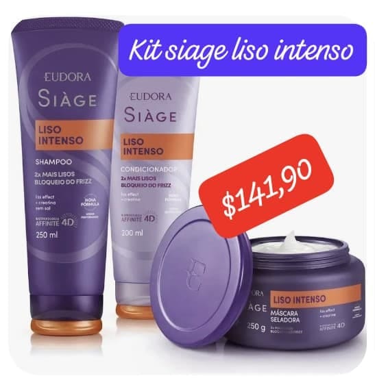 Kit Siàge Liso Intenso