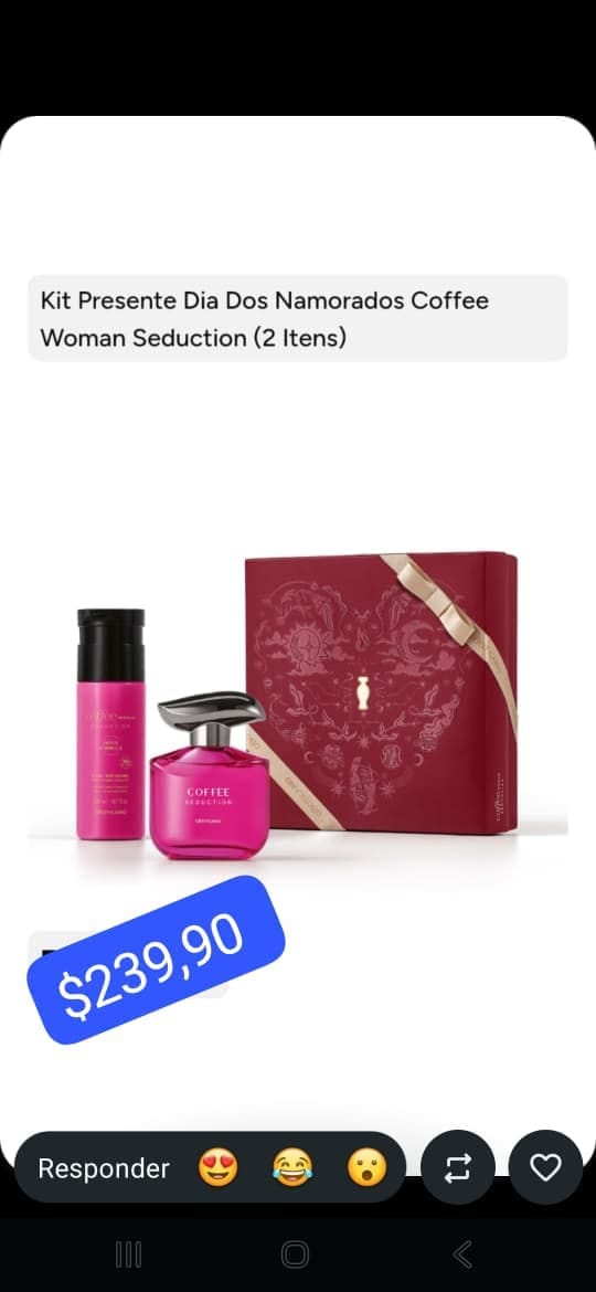 Kit Coffee Woman Seduction — 2 itens